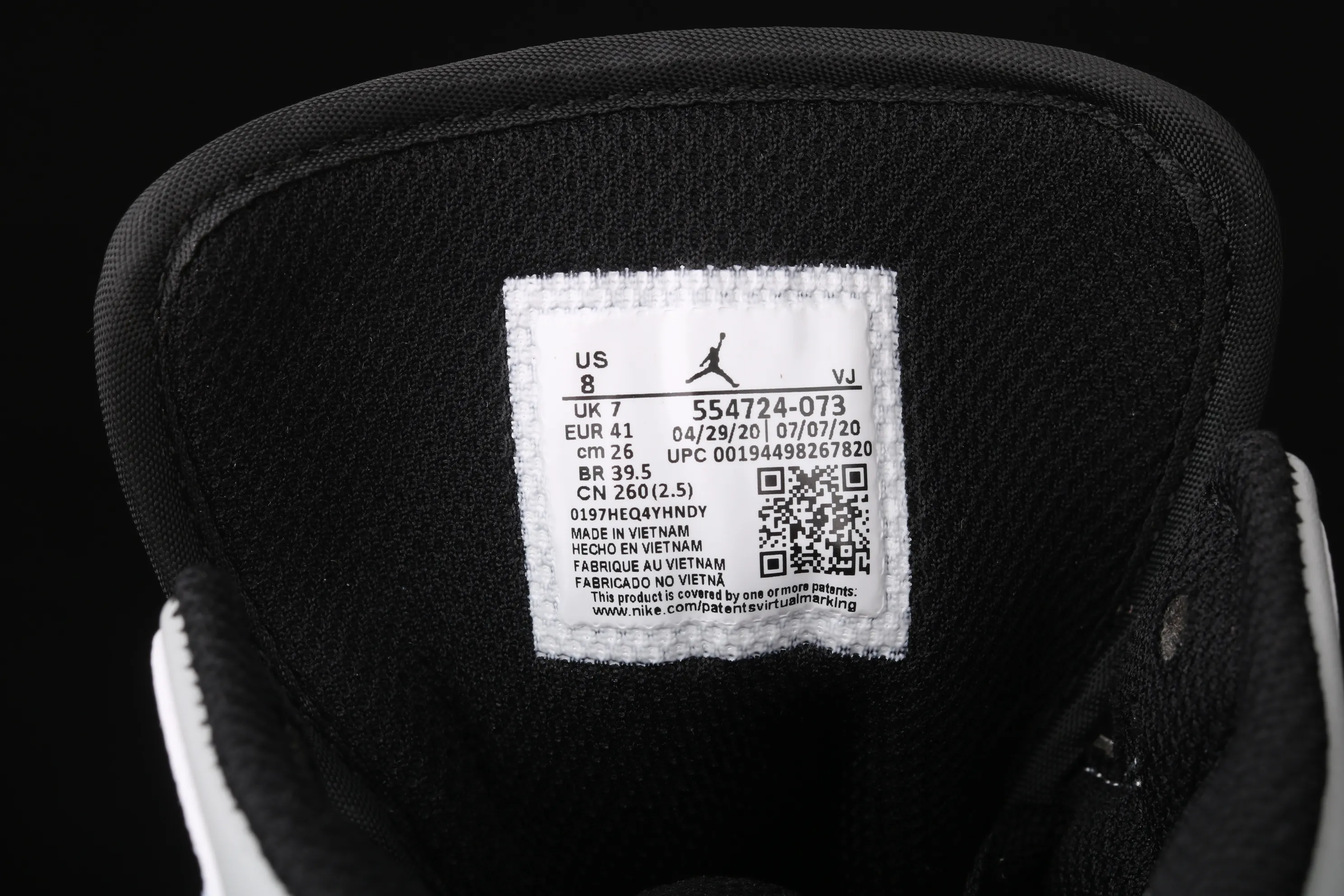 All categories Air Jordan Jordan series basketball shoes Air Jordan 1 Mid Air Jordan 1 Mid AJ1 Joe 1 gray shadow mid-top versatile casual sports shoes 554724-073